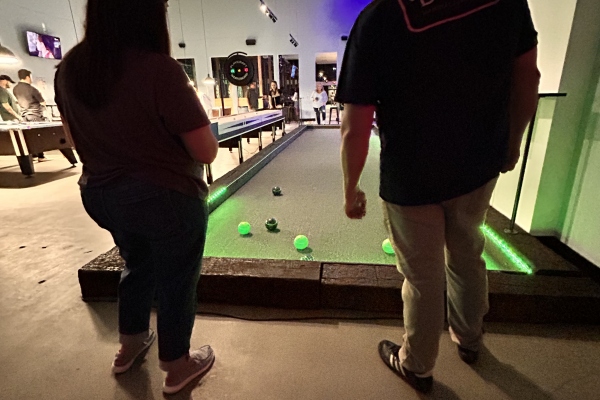 Indoor Bocce Ball Court